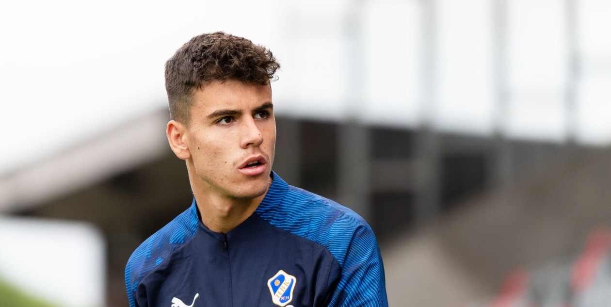 HBKspelaren Edvin Kurtulus Halmstads BK